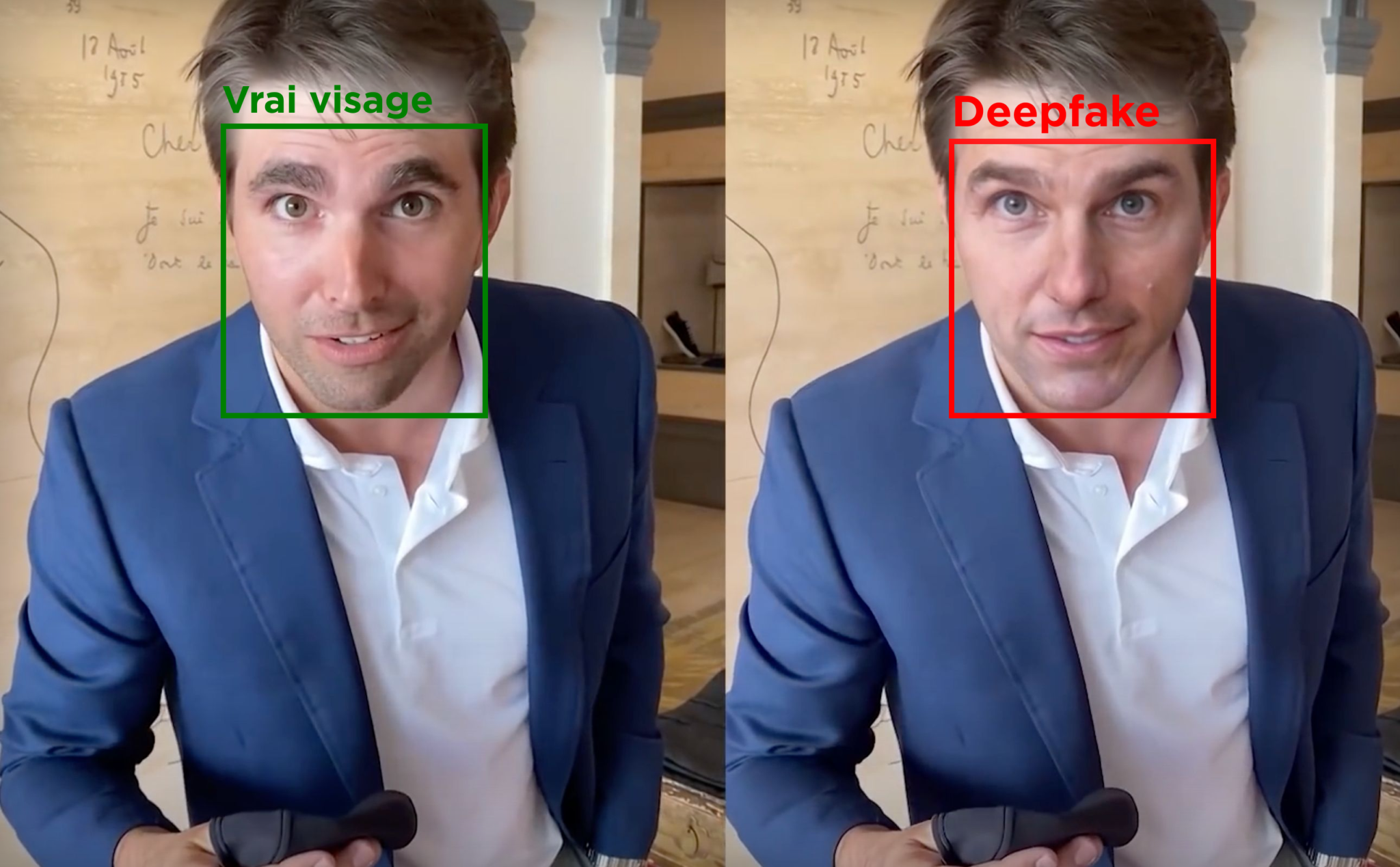 exemple deepfake - Formations en Intelligence Artificielle exemple deepfake
